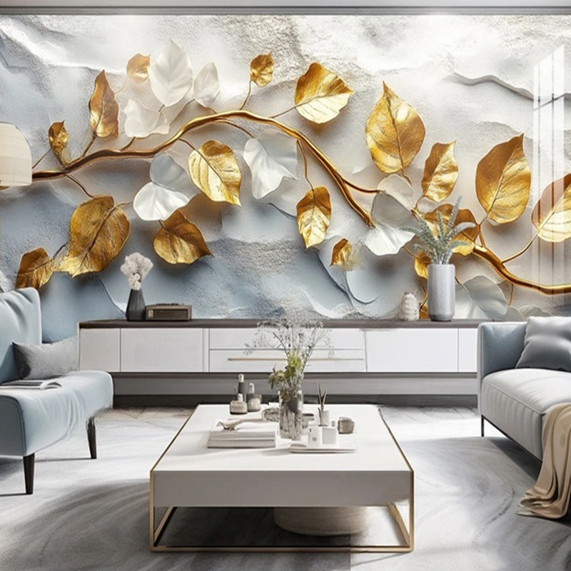 Home Office Background - Custom Wallpaper Home Decor Mural 3D