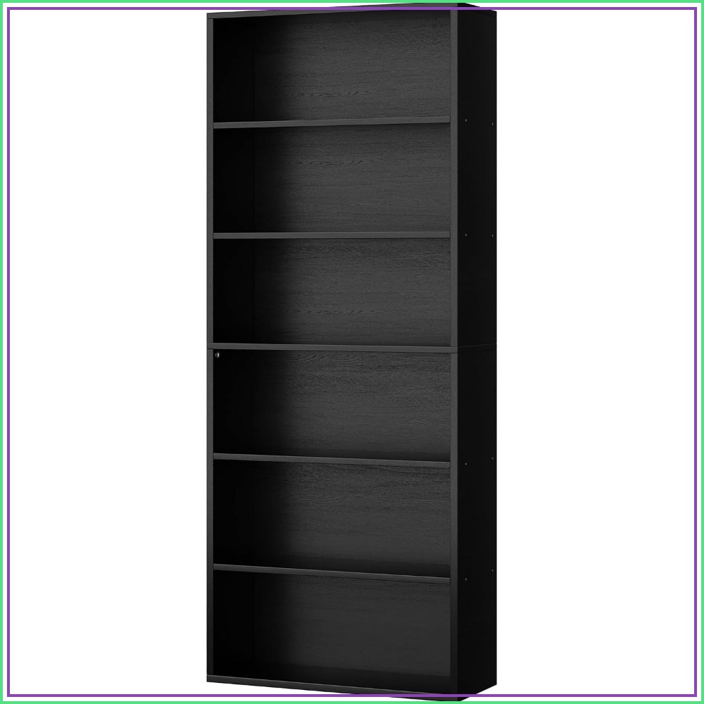 Home Office Room - 6-Tier Open Bookcase, 70.6