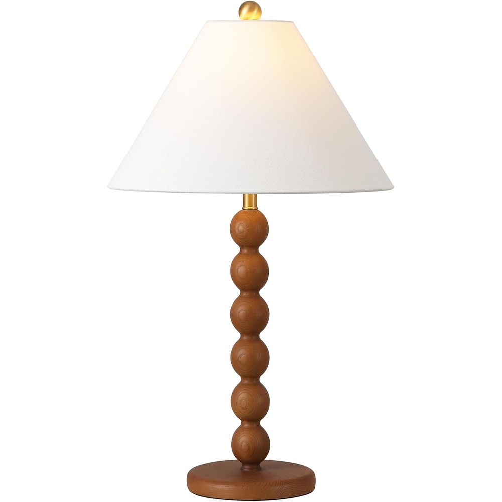 Home Office Room - Natural Brown Resin Stacked Ball Table
