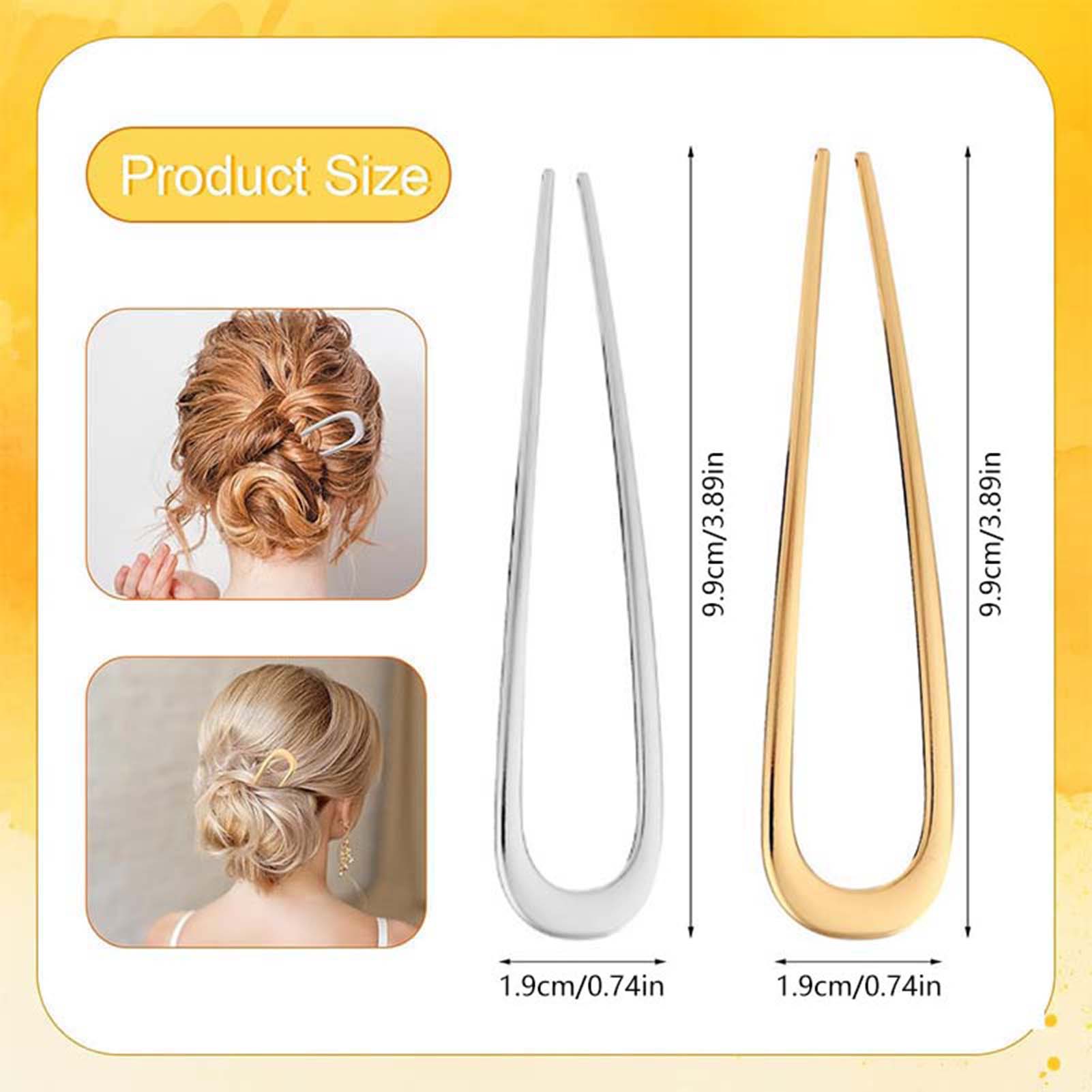 French U Shaped Hair Pins Vint - Home Office Or review and price