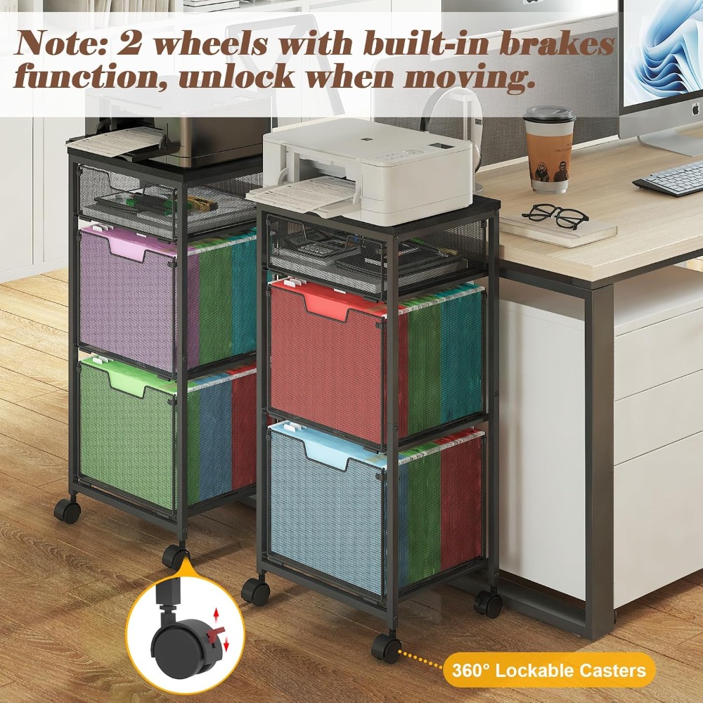 3 Drawer Mobile File Cabinet f - Rolling File Cart review and price