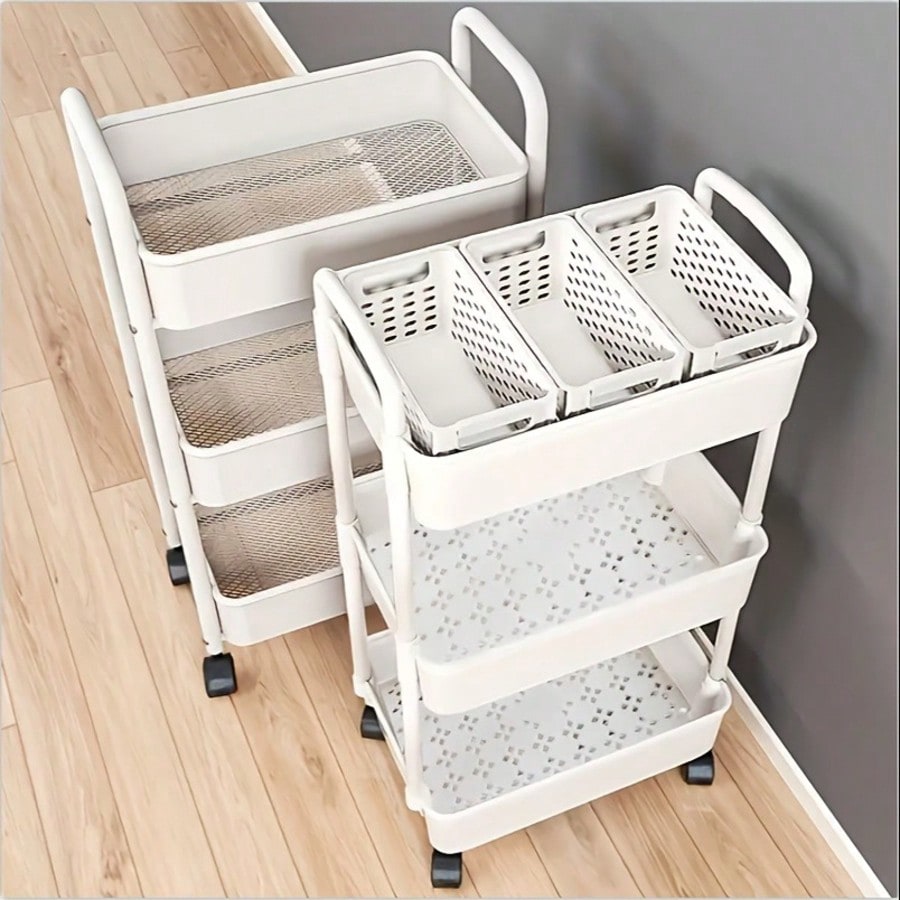 3-Tier Rolling Utility Cart wi - Rolling File Cart review and price