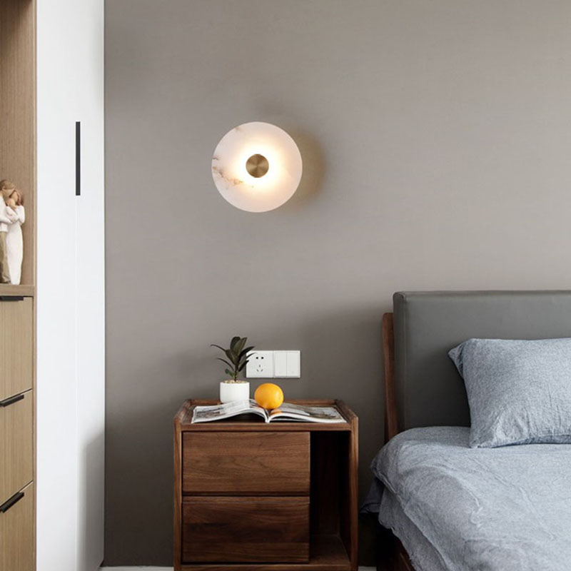 Natural Stone LED Wall Lamp Go - Home Office Background review and price