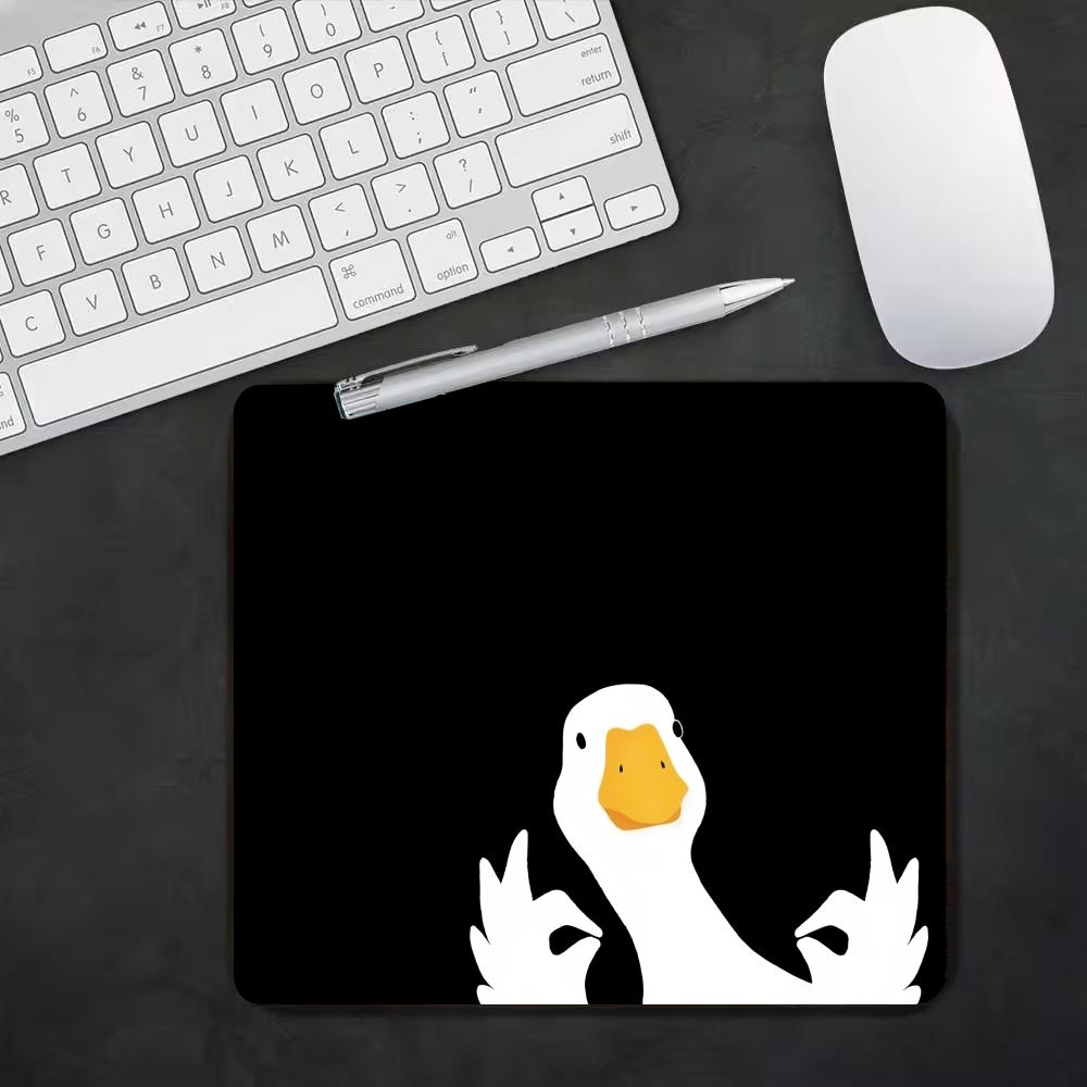 Cute White Goose  Pattern Smal - Home Office Background review and price
