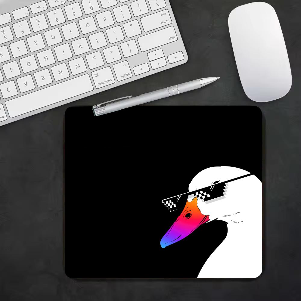 Cute White Goose  Pattern Smal - Home Office Background review and price