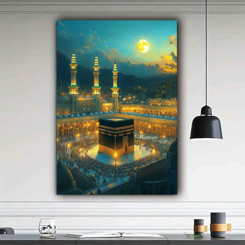 Frameless Canvas Painting: Isl - Home Office With View review and price
