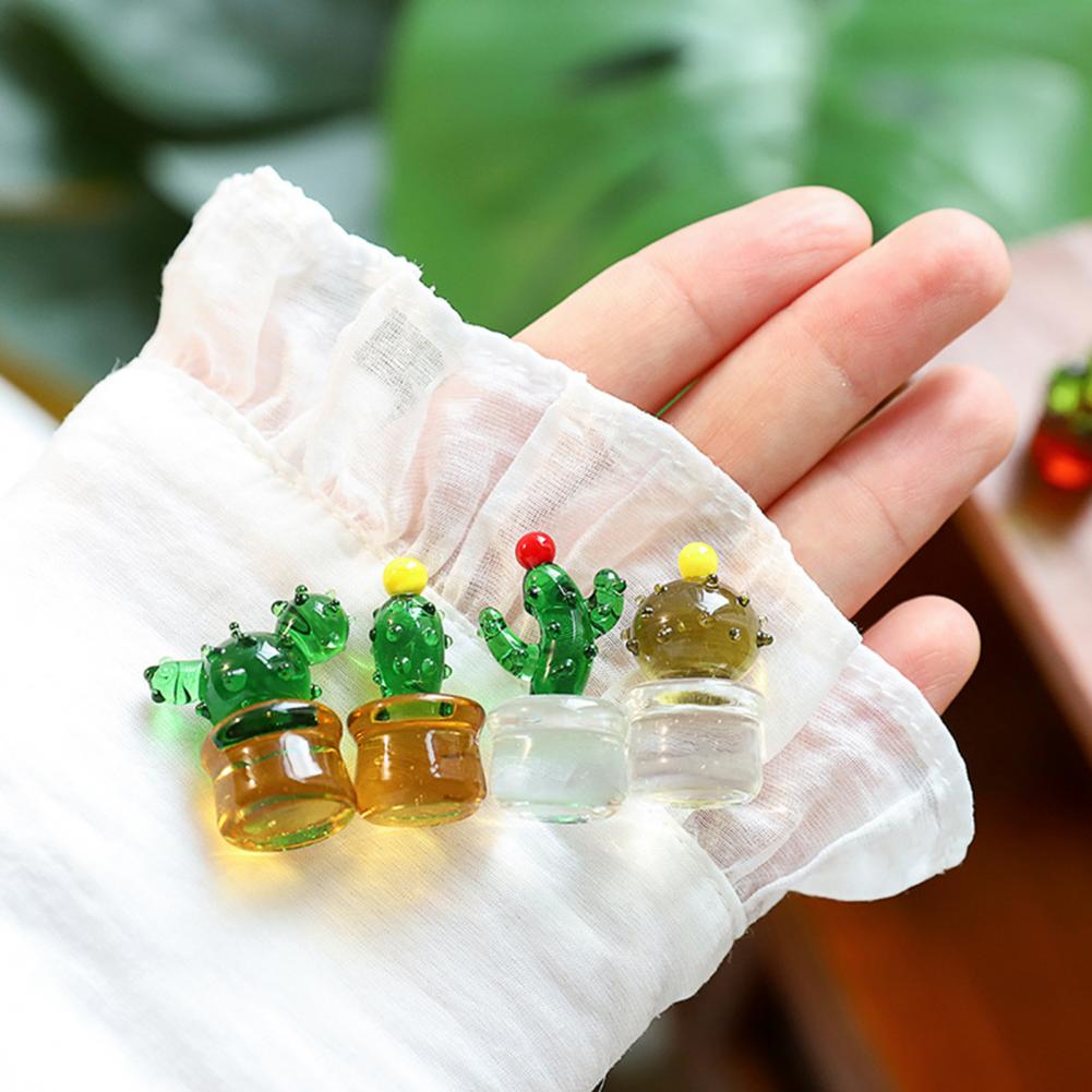 Glass Plant Figurine Faux Crys - Home Office Depot review and price