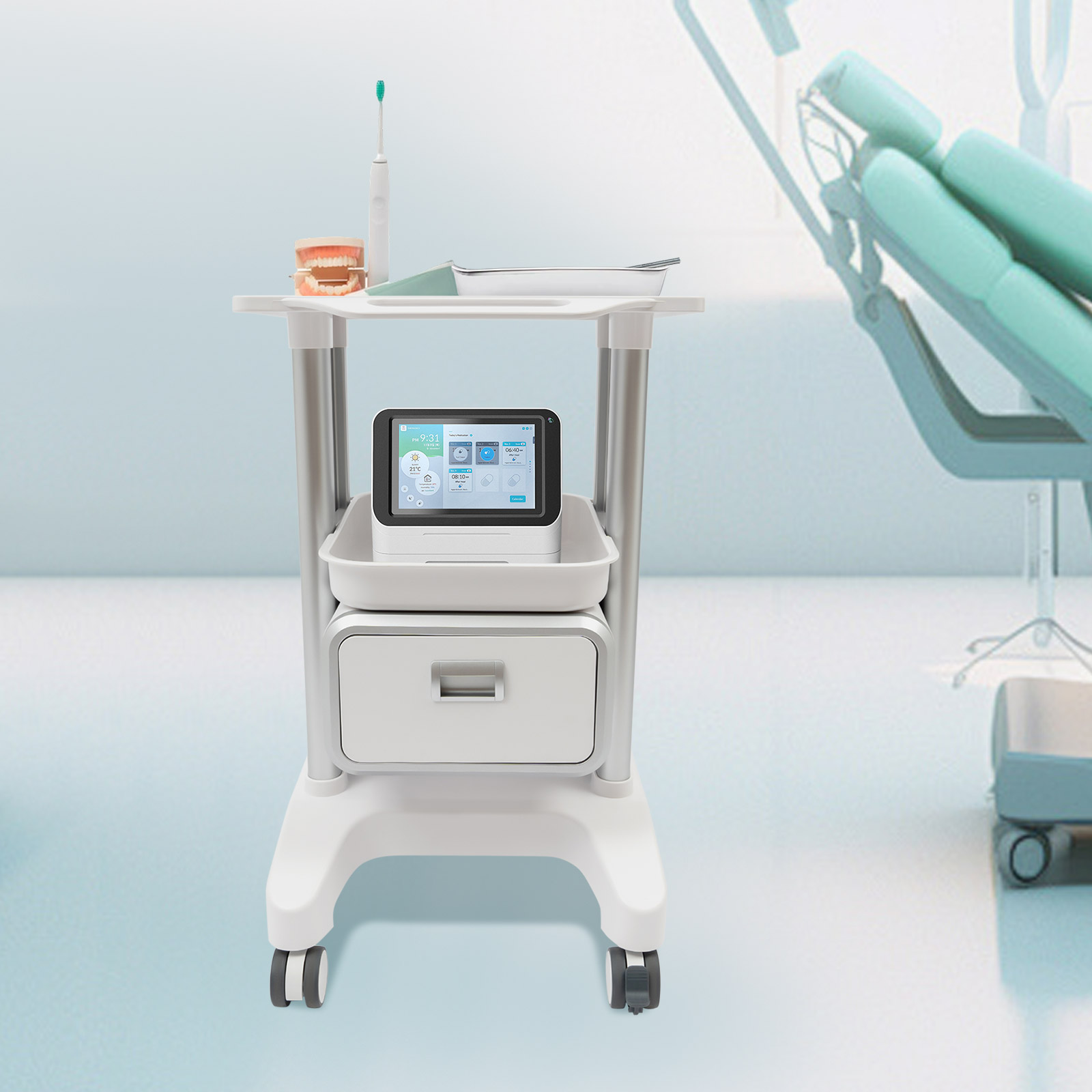 Salon Cart Medical Trolley 220 - Rolling File Cart review and price