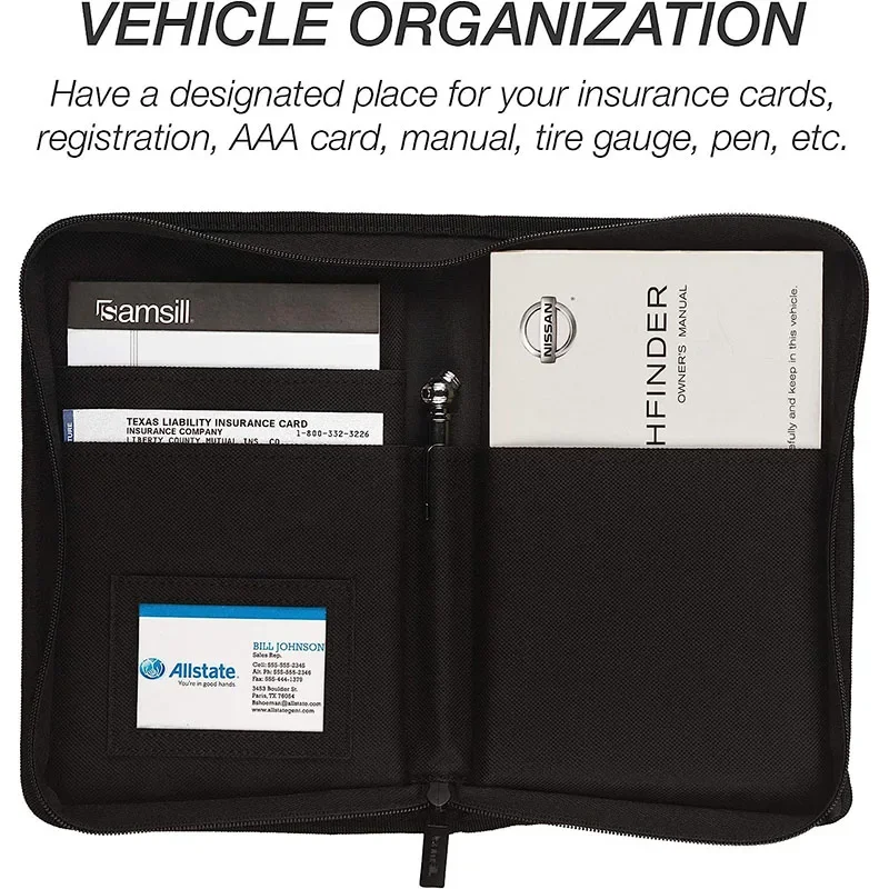 Nylon Car Registration Insuran - Rolling File Cart review and price