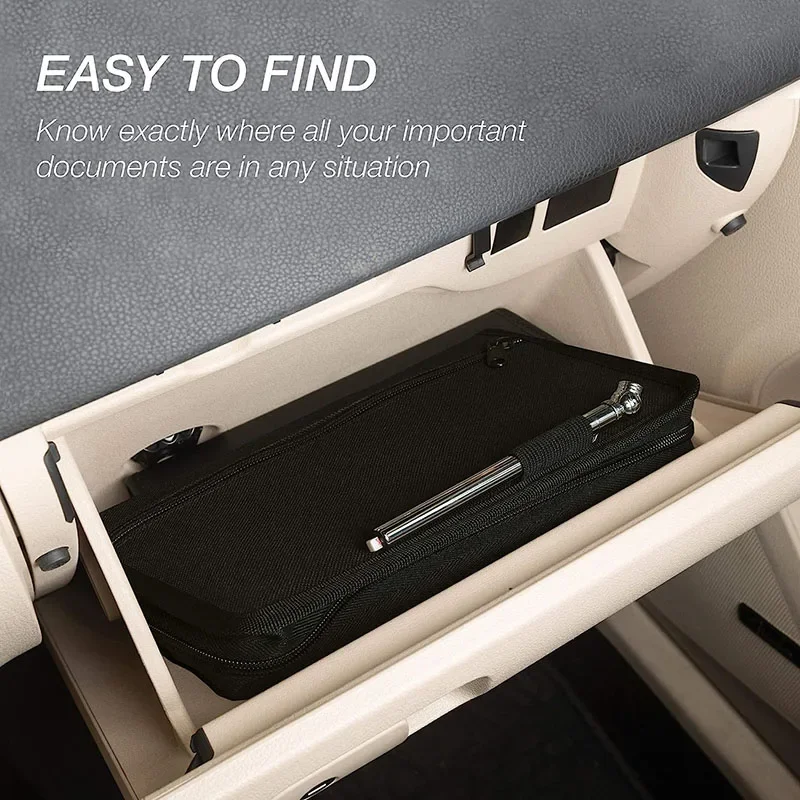 Nylon Car Registration Insuran - Rolling File Cart review and price