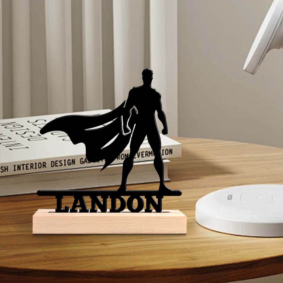 1pc Personalized Iron Desktop  - Home Office Or review and price