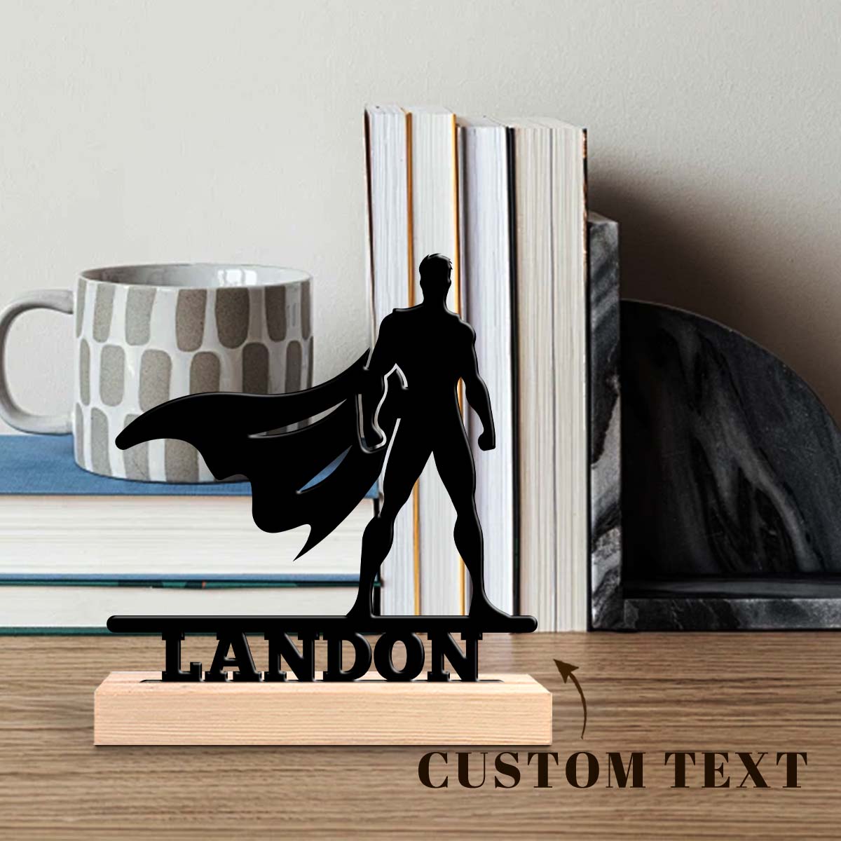 1pc Personalized Iron Desktop  - Home Office Or review and price