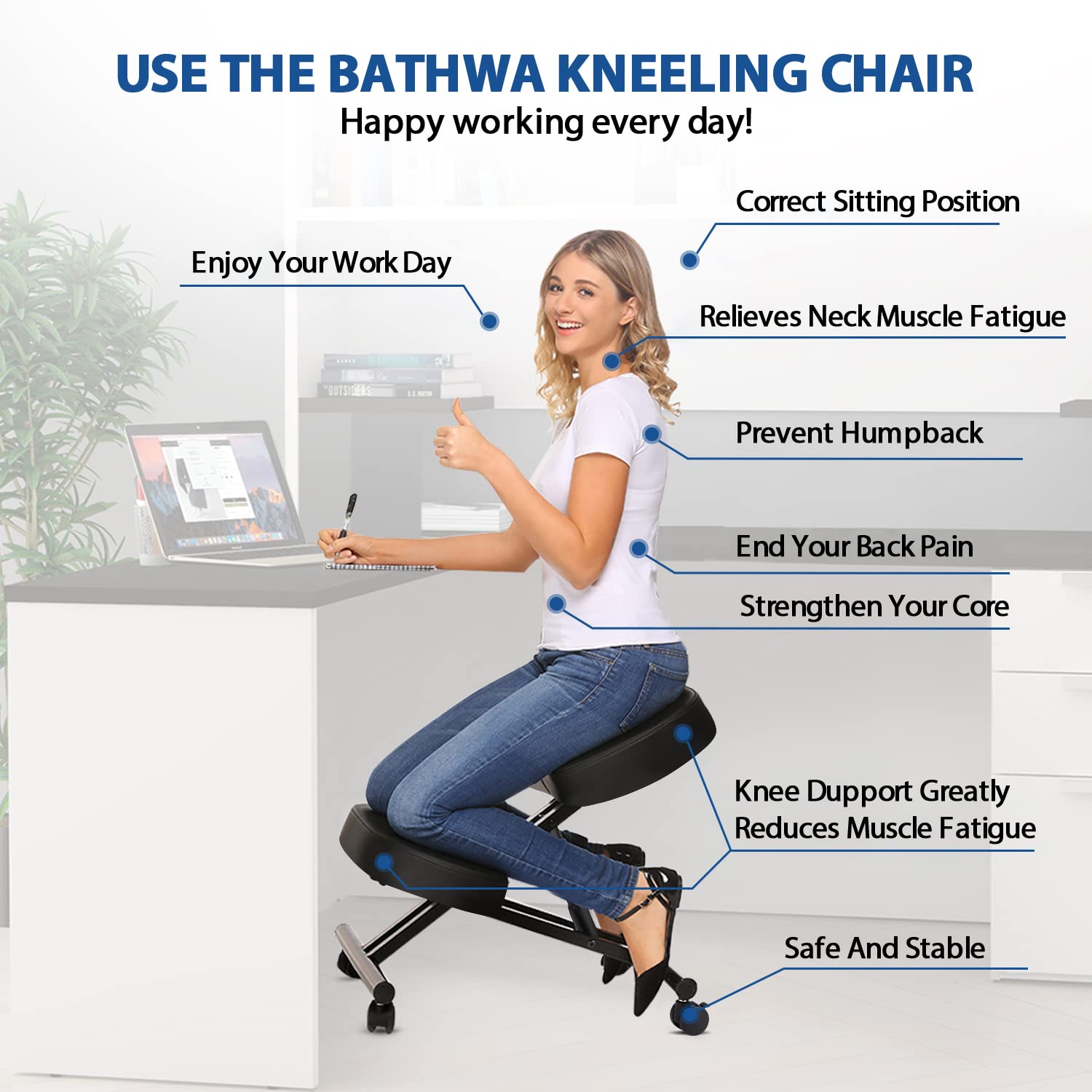 Kneeling Chair Ergonomic for O - Home Office Chair review and price