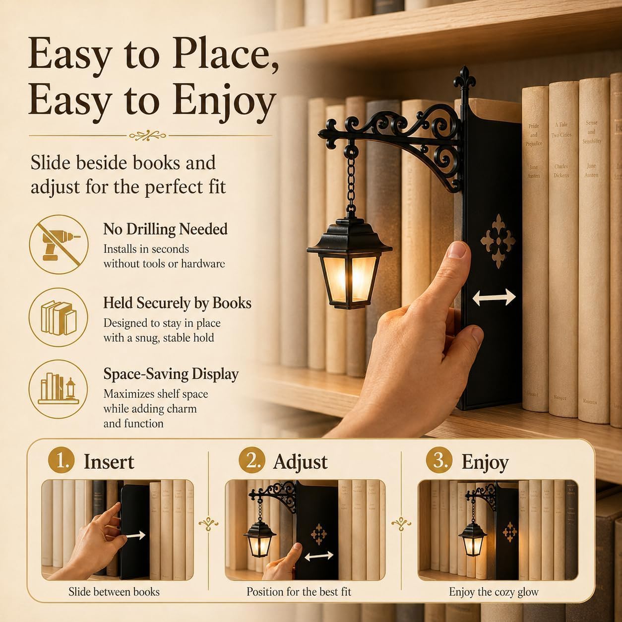 Mini Vintage Library Lantern B - Home Office Library review and price