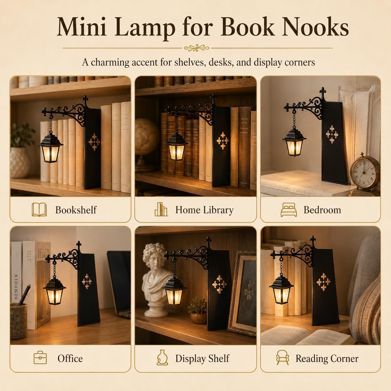 Mini Vintage Library Lantern B - Home Office Library review and price