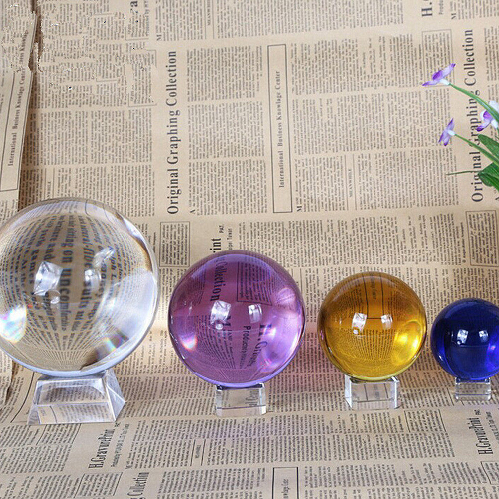 4Cm Crystal Ball Sphere Violet - Home Office Feng Shui review and price
