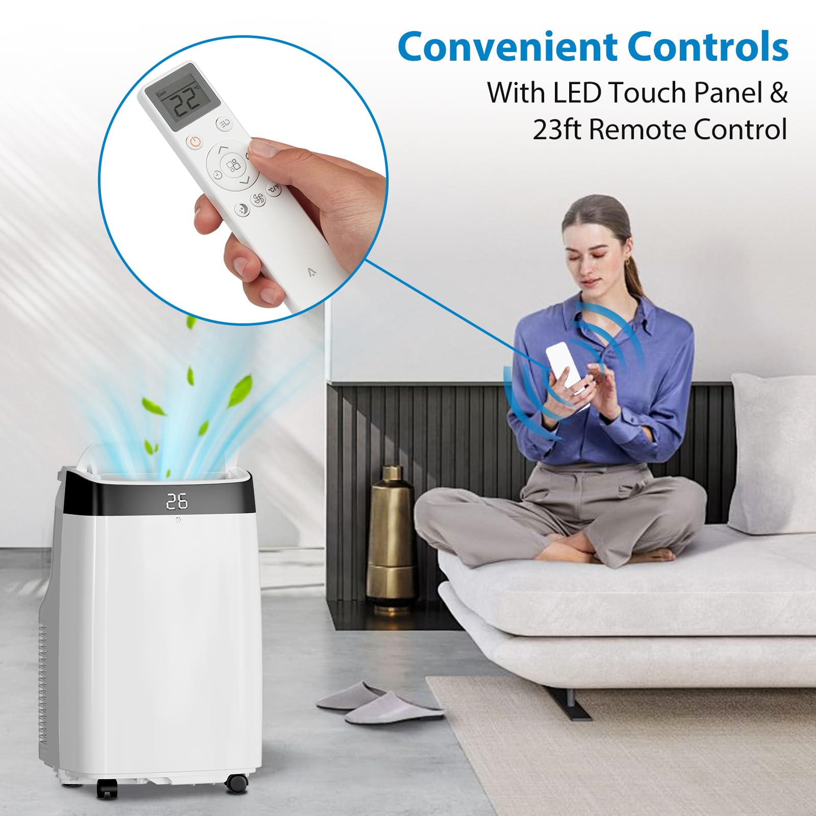 Portable Air Conditioners, 100 - Home Office British review and price
