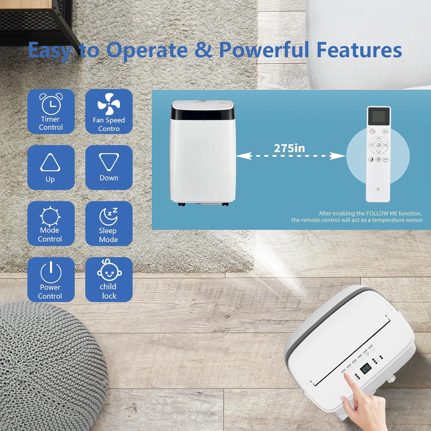 Portable Air Conditioners, 100 - Home Office British review and price