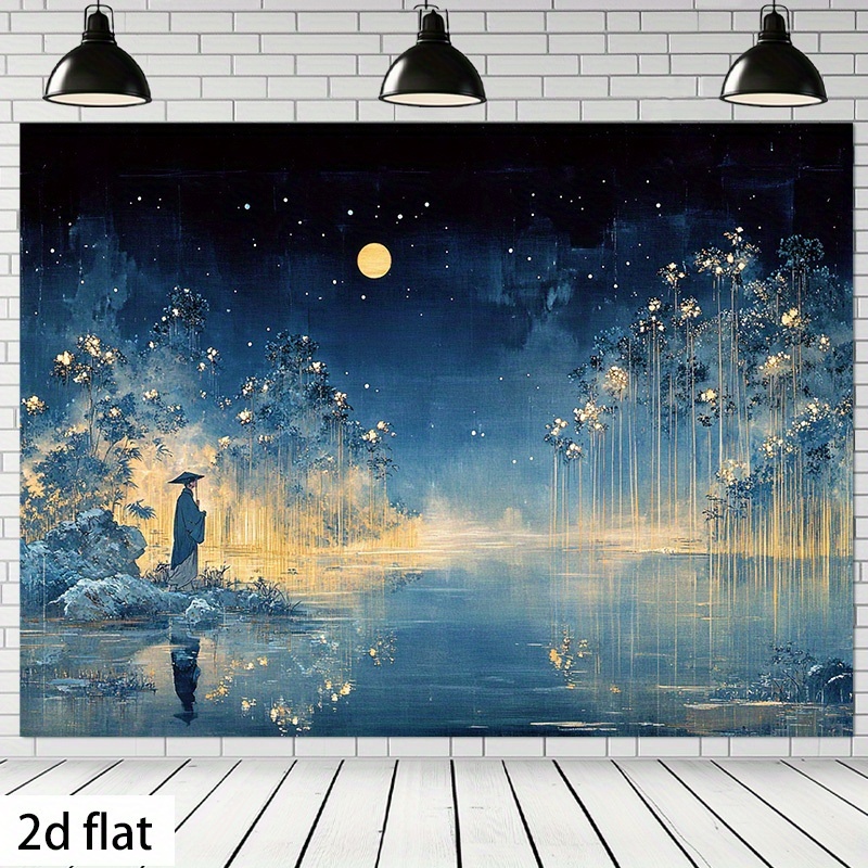 2D Flat Background Fabric - Se - Home Office Background review and price