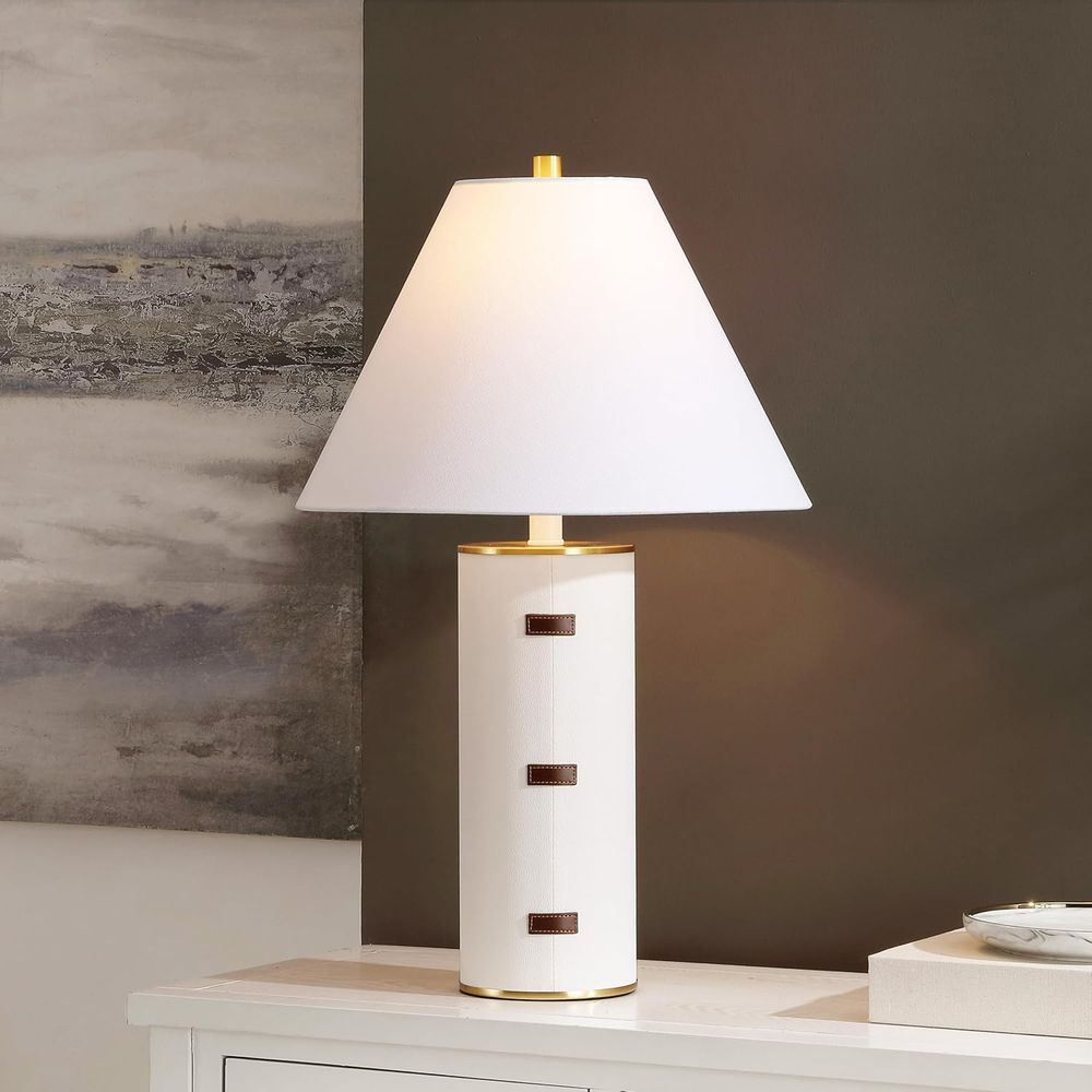 27-inch LED Table Lamp - White - Home Office Room review and price