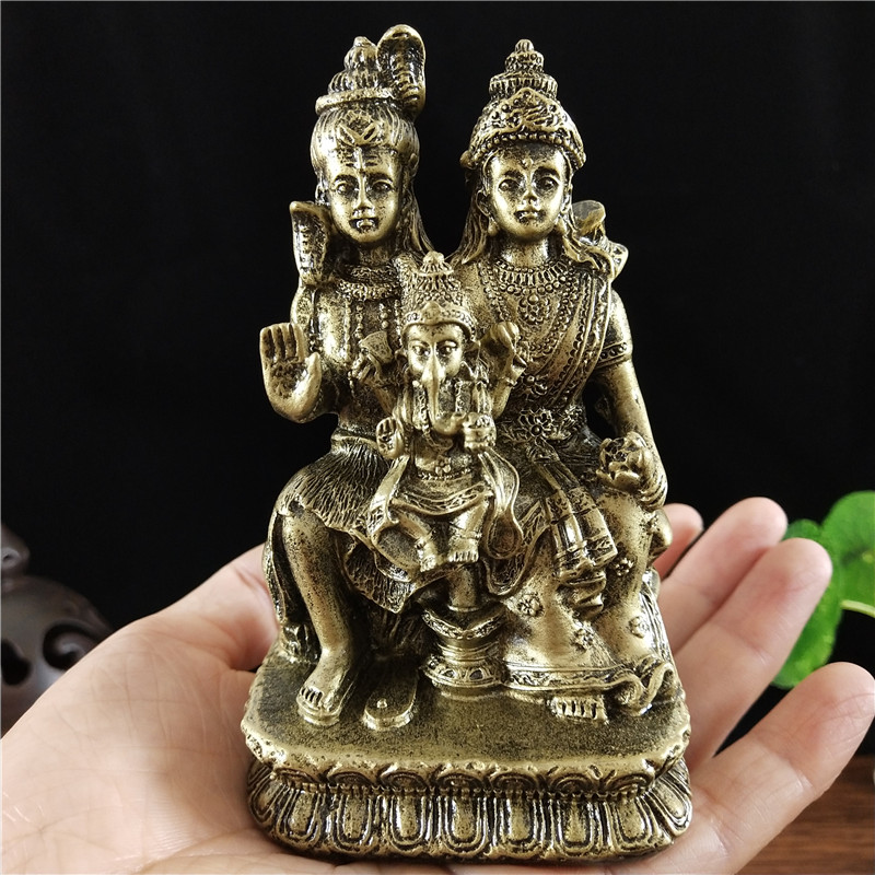 Bronze Color Shiva Statue Hind - Home Office Feng Shui review and price