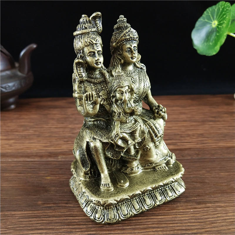 Bronze Color Shiva Statue Hind - Home Office Feng Shui review and price