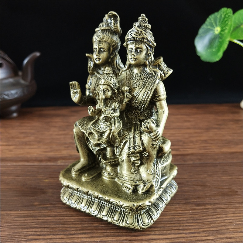 Bronze Color Shiva Statue Hind - Home Office Feng Shui review and price