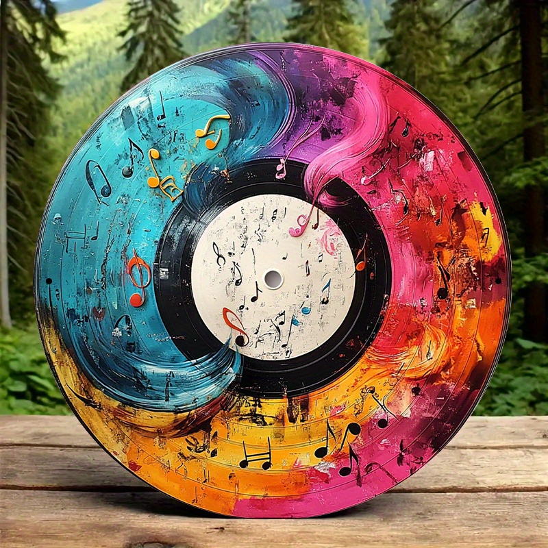 12-Inch Vibrant Vinyl Record A - Home Office Or review and price