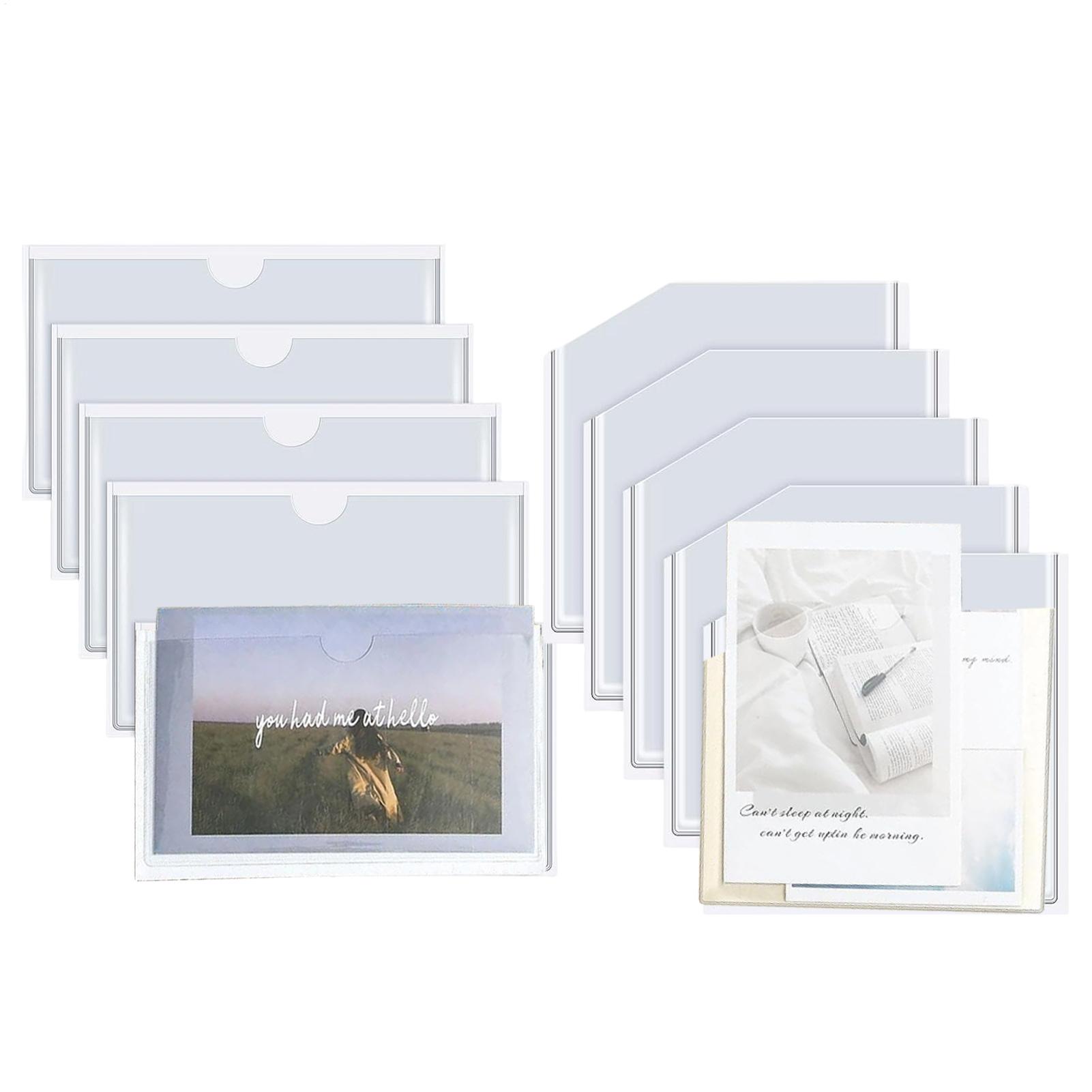 Clear Adhesive Pockets Dustpro - Home Office Library review and price