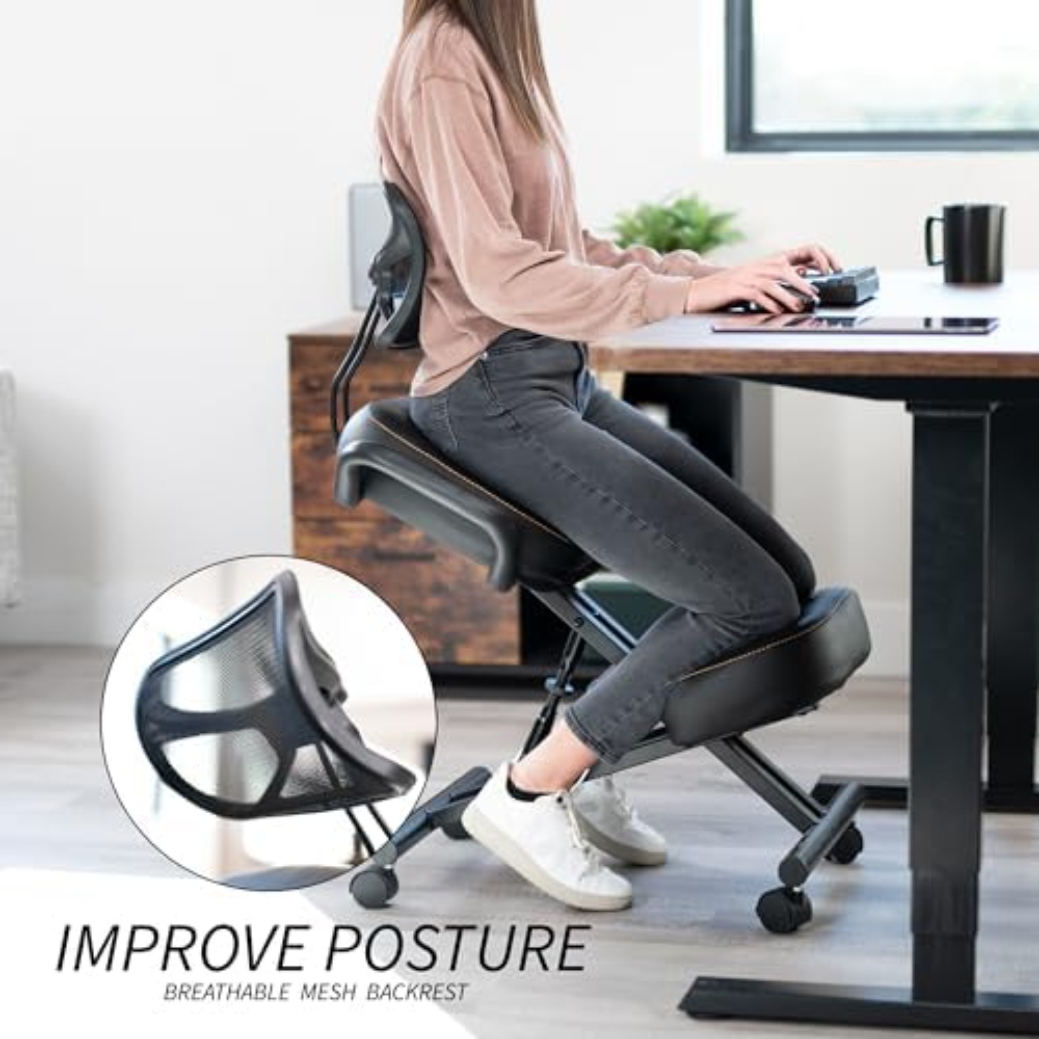 DRAGONN by Ergonomic Kneeling  - Home Office Chair review and price