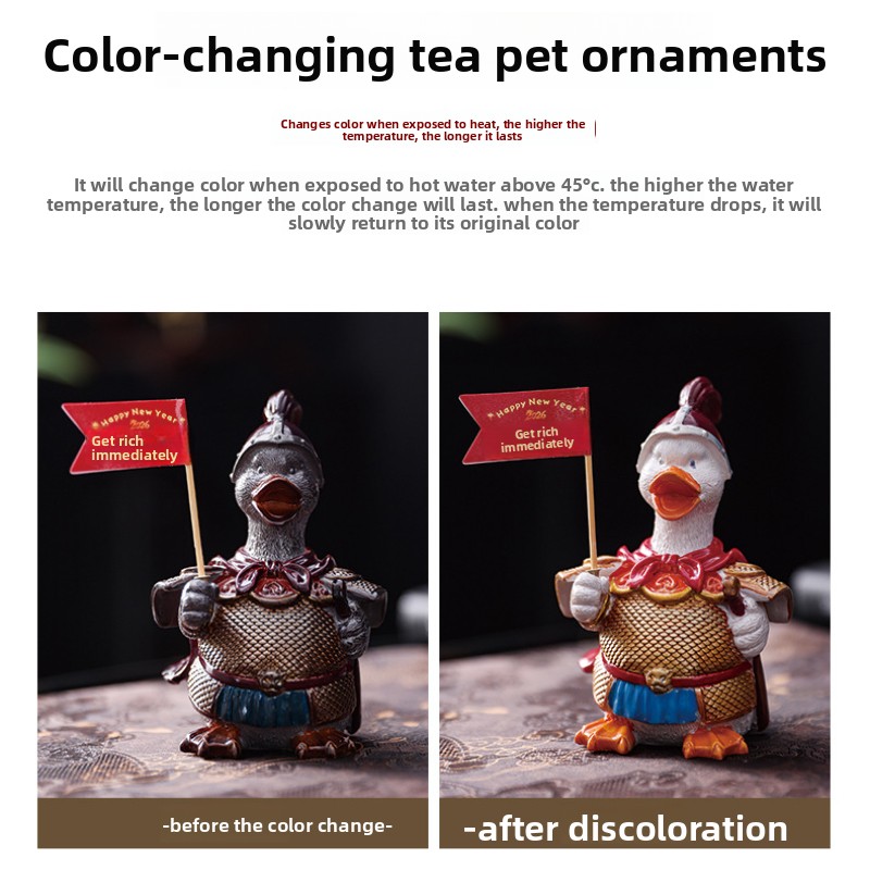 Color Changing Warrior Duck Te - Home Office Feng Shui review and price