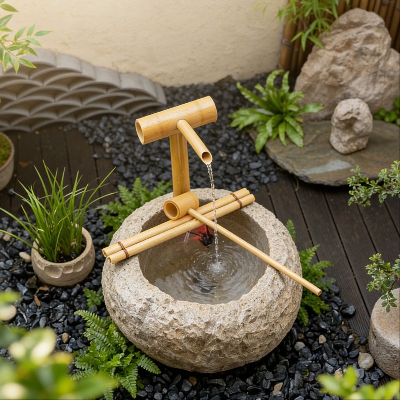 Outdoor Water Fountain  Zen Fl - Home Office Feng Shui review and price