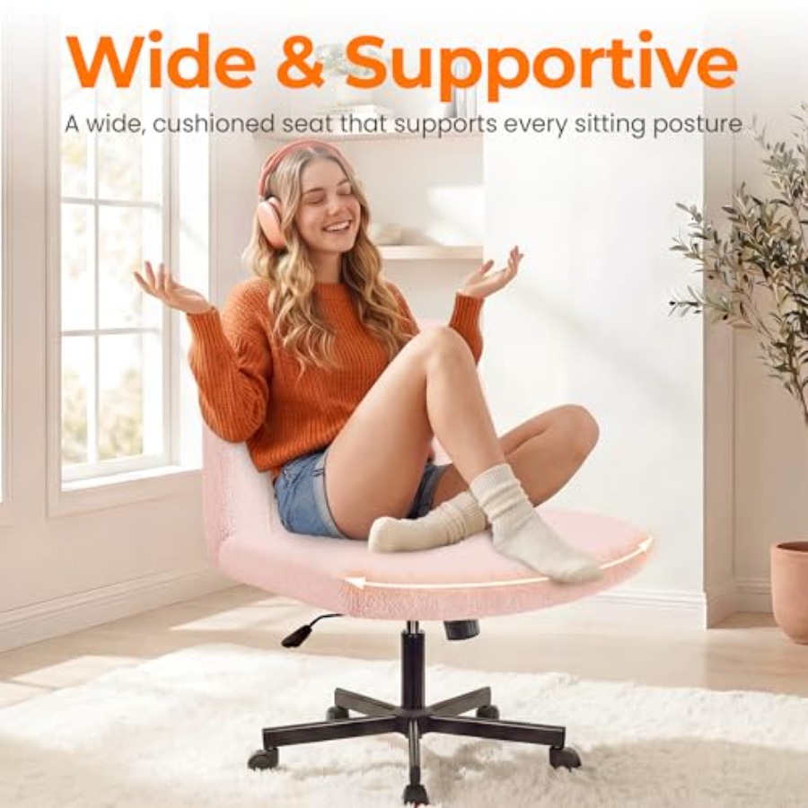 Criss Cross Chair with Wheels  - Home Office Chair review and price