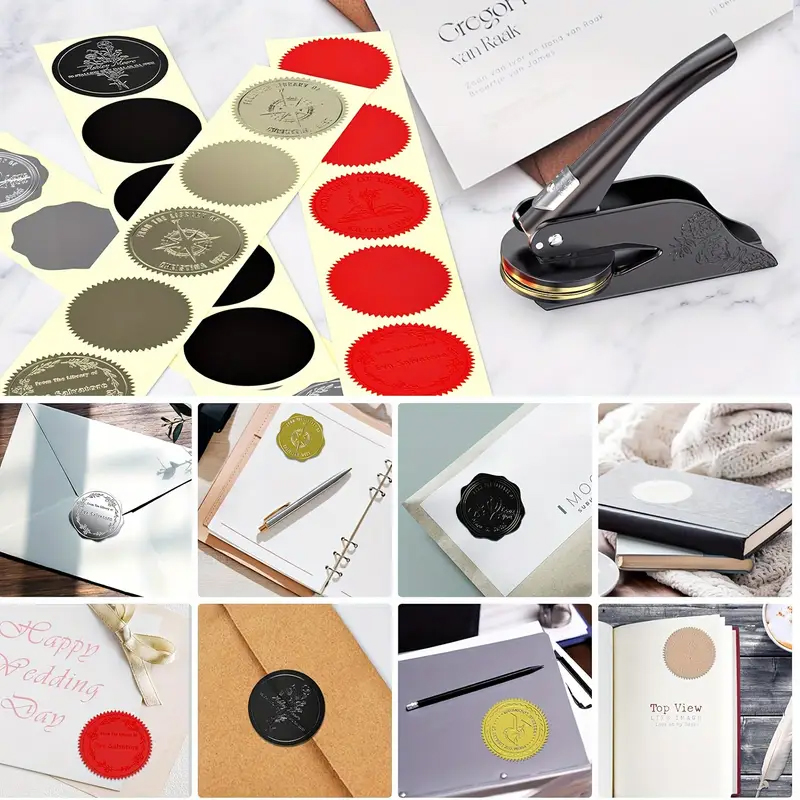 Embosser Stamp Customized Priv - Home Office Library review and price