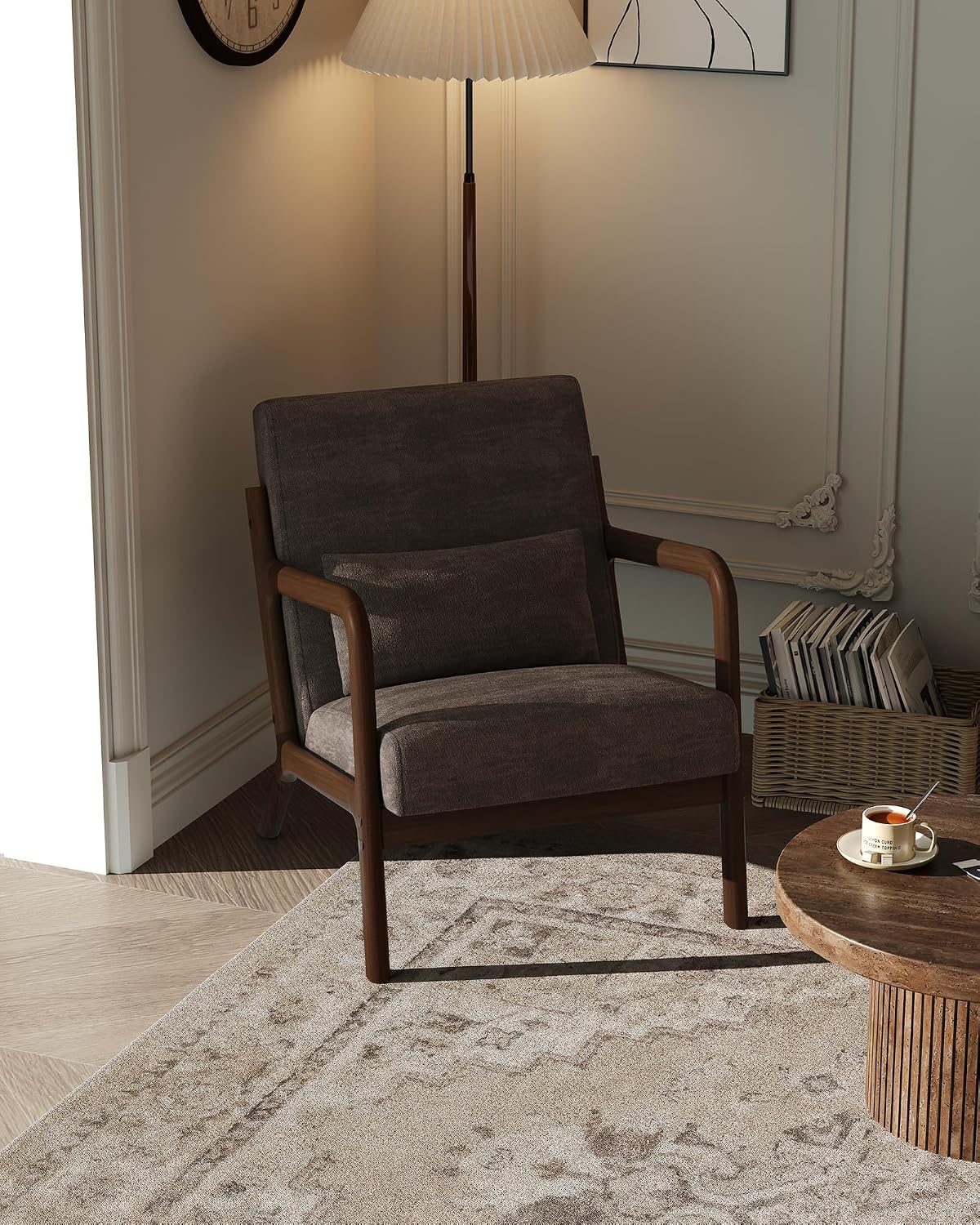 Mid-Century Accent Chair – Uph - Home Office Cozy review and price