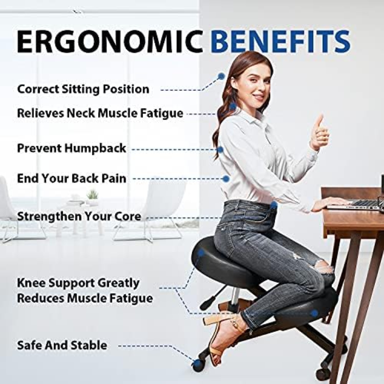 Kneeling Chair Ergonomic for O - Home Office Chair review and price