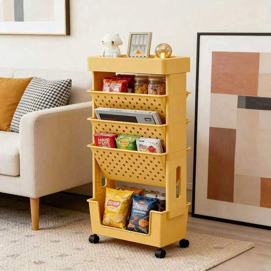 5-Tier Rolling Storage Cart Wi - Rolling File Cart review and price