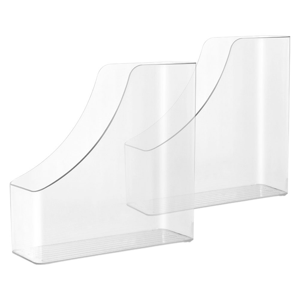 2Pcs Clear File Boxes Transpar - Home Office Library review and price