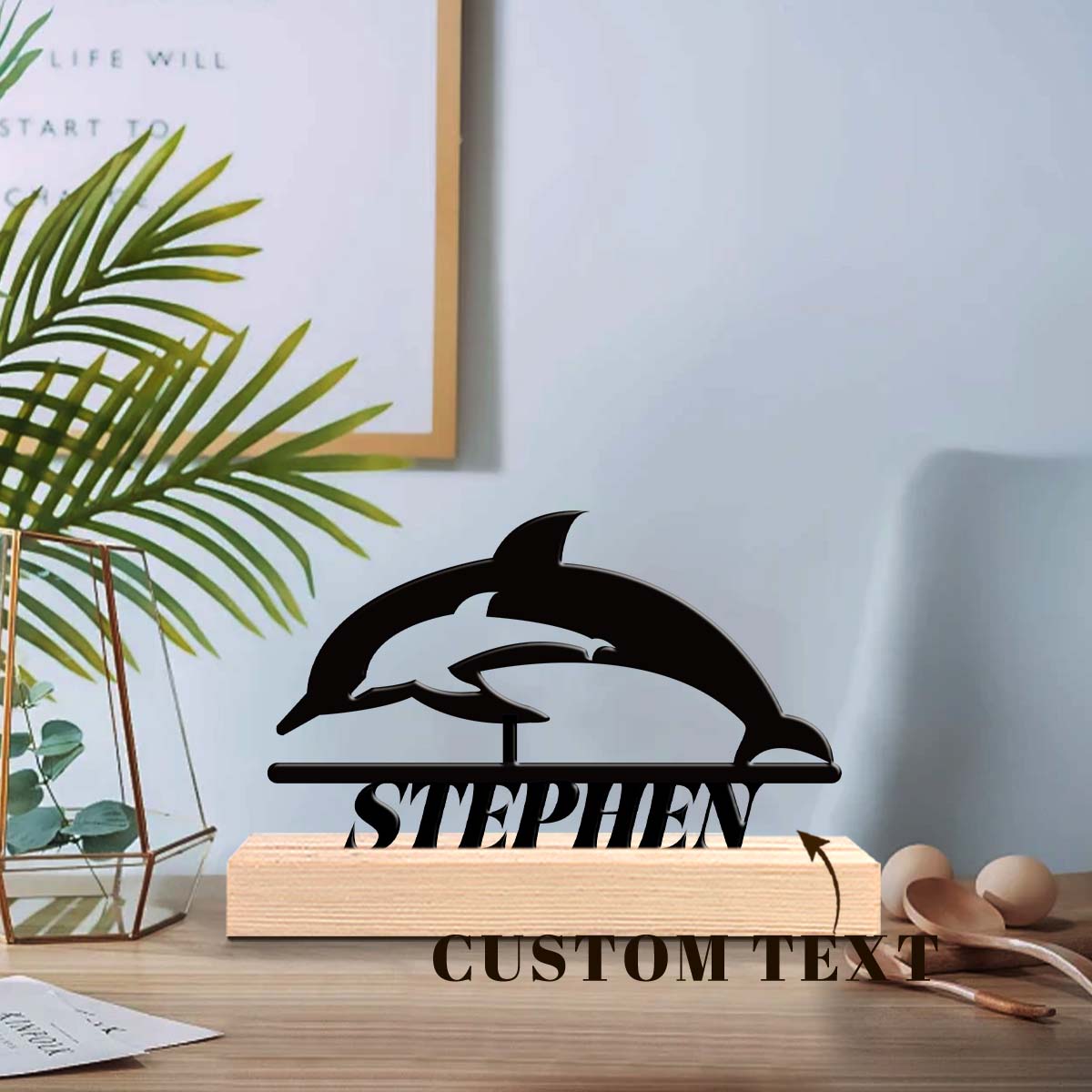 1pc Customized Wrought Iron De - Home Office Or review and price