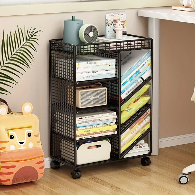 Rolling Book Cart -  Metal Mob - Home Office Library review and price