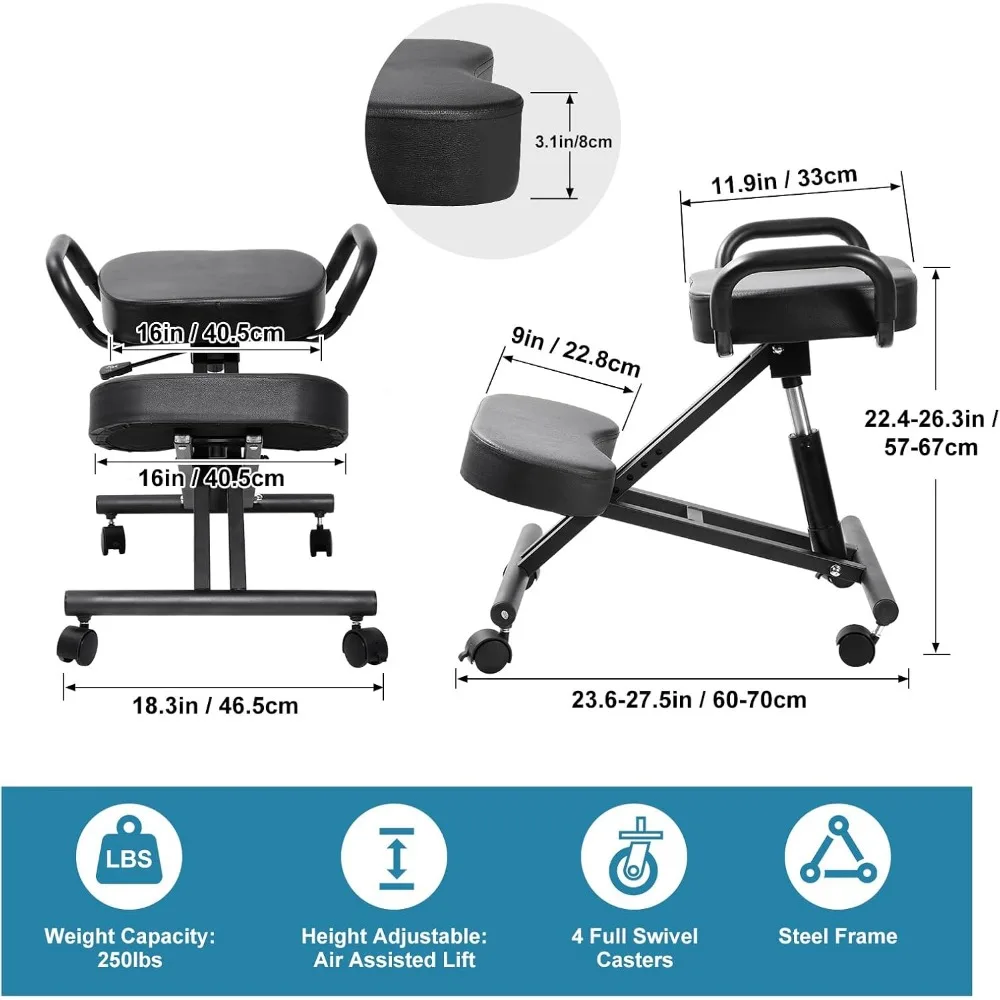 Ergonomic Kneeling Chair for P - Home Office Chair review and price