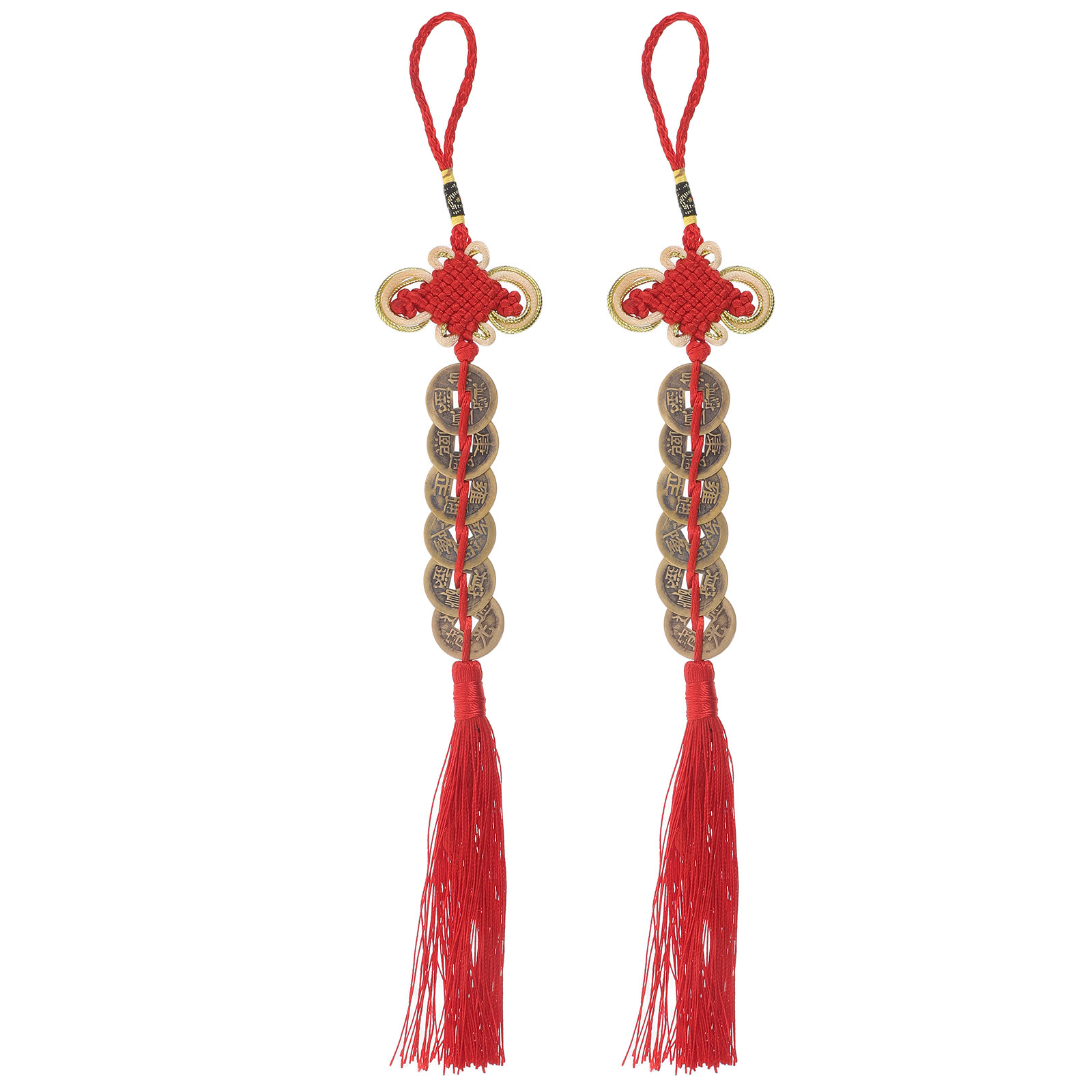 2Pcs Chinese Knot Pendant with - Home Office Feng Shui review and price