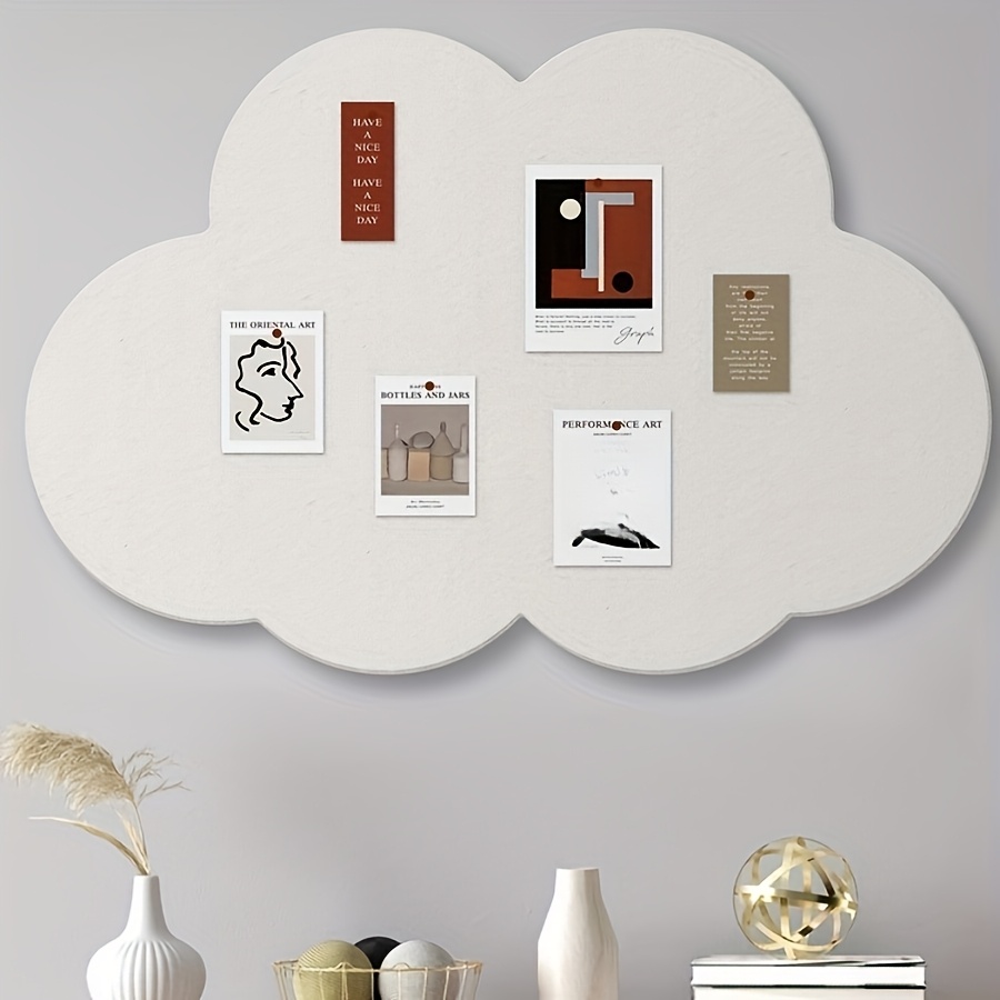 Cloud Shaped Felt Board Decora - Home Office Background review and price