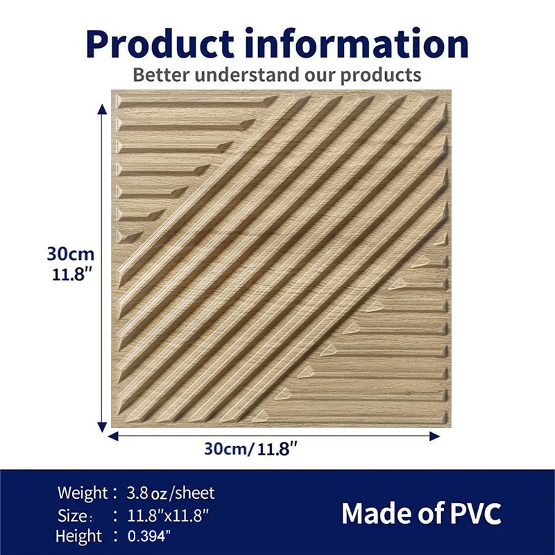 12 Pcs  3D Wall Panel 30x30cm  - Home Office Background review and price