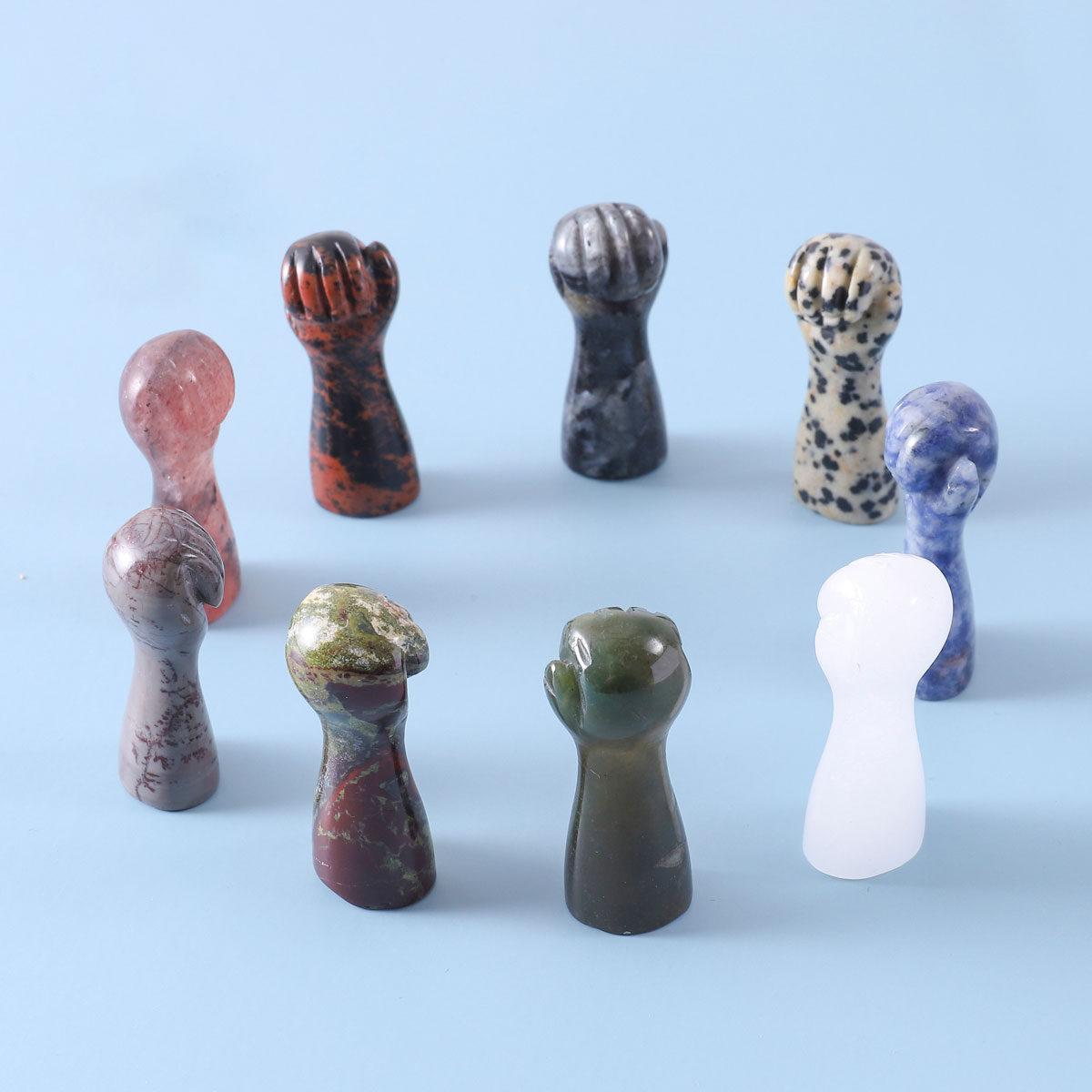 A natural stone Fist of Power  - Home Office Representative review and price