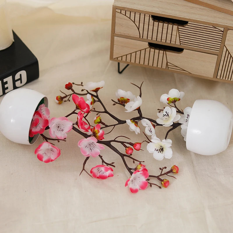 Simulation Plum Flower Pot Pla - Home Office Background review and price