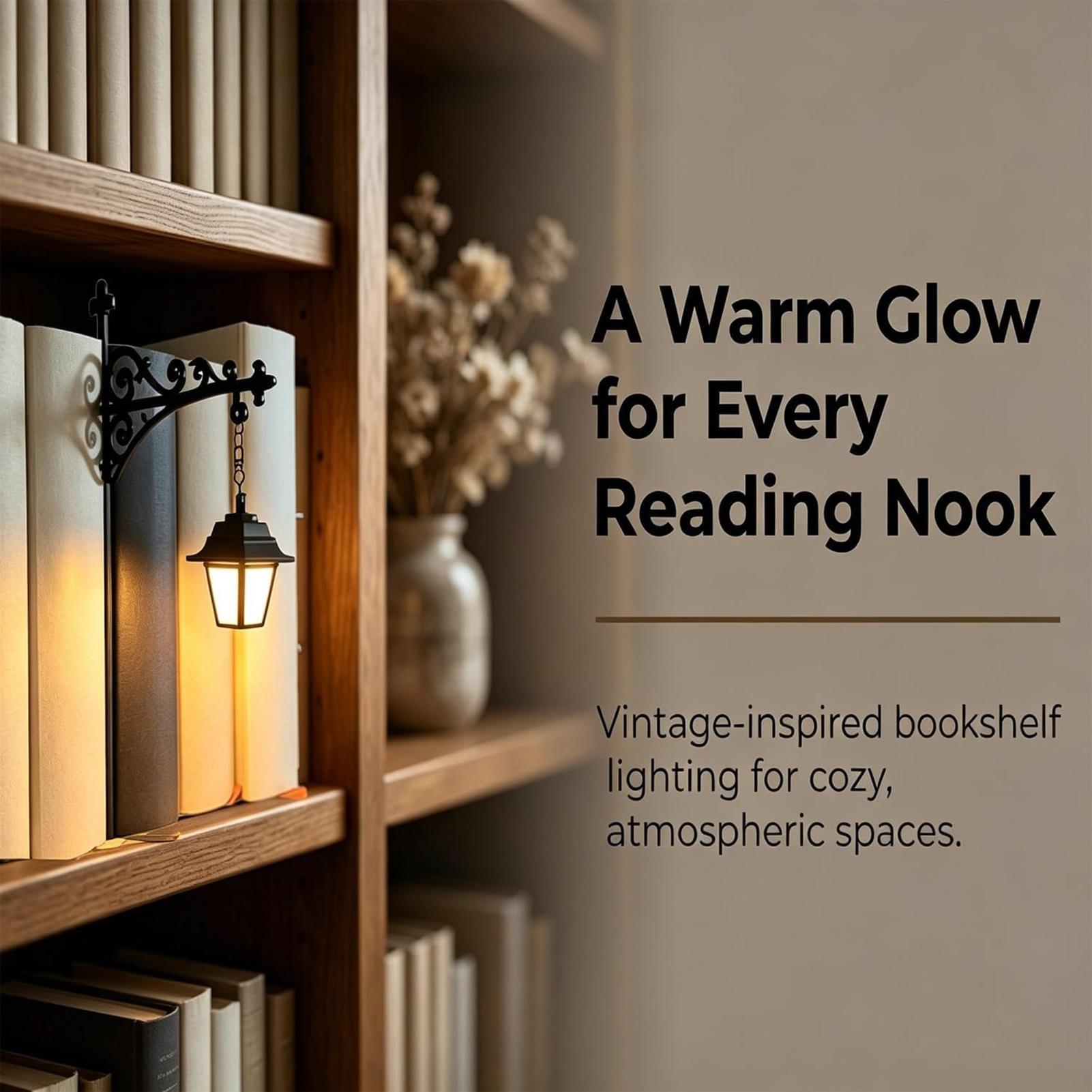 Bookshelf Lamp Vintage LED War - Home Office Library review and price