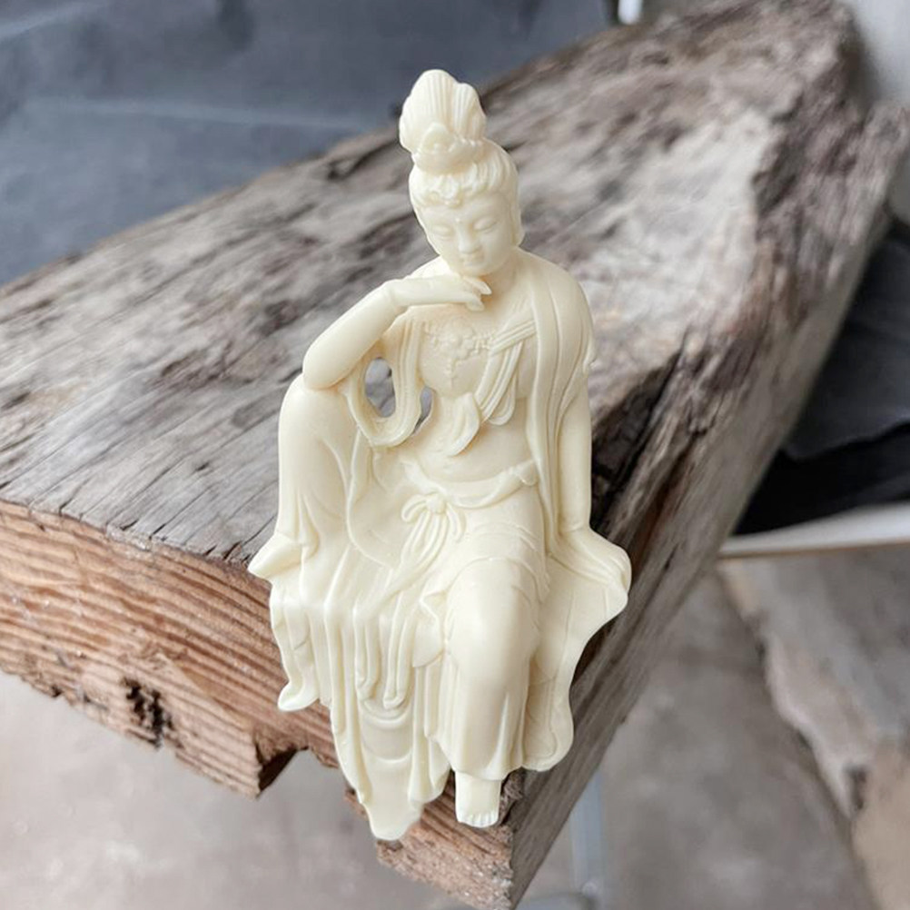 Guanyin Buddha Statue Carved N - Home Office Feng Shui review and price