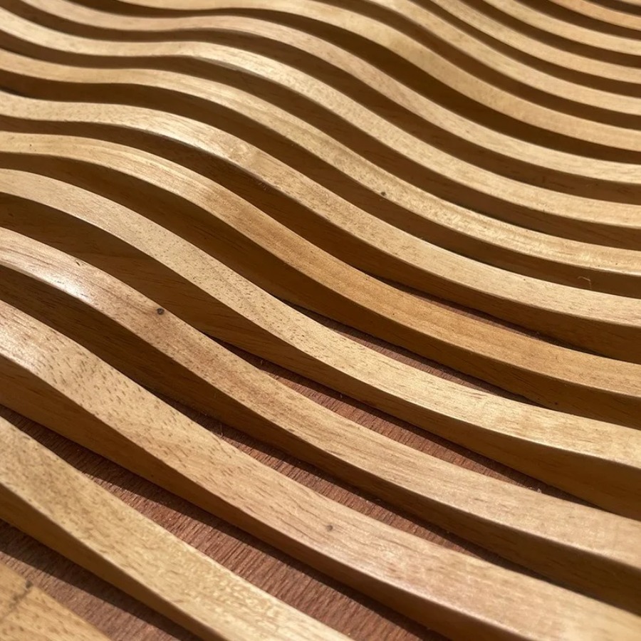 Solid Wood Wavy Curve Mosaic T - Home Office Background review and price