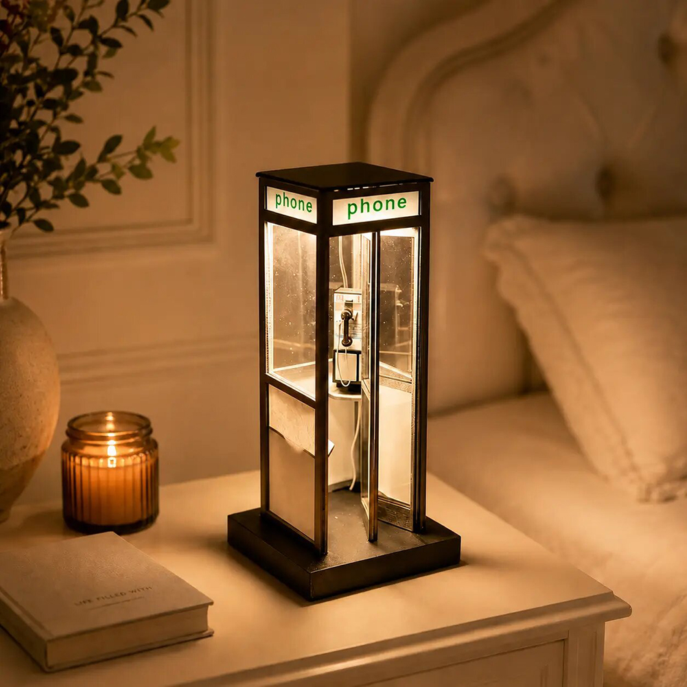 Retro Vintage Tall Phonebooth  - Home Office British review and price